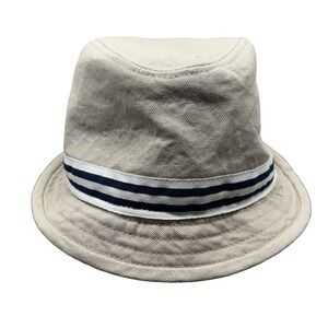 Mega Cap soft cotton canvas fedora hat 8921 Medium